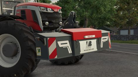 Bressel und Lade G20-G21 - Frontgewicht mit Staufach