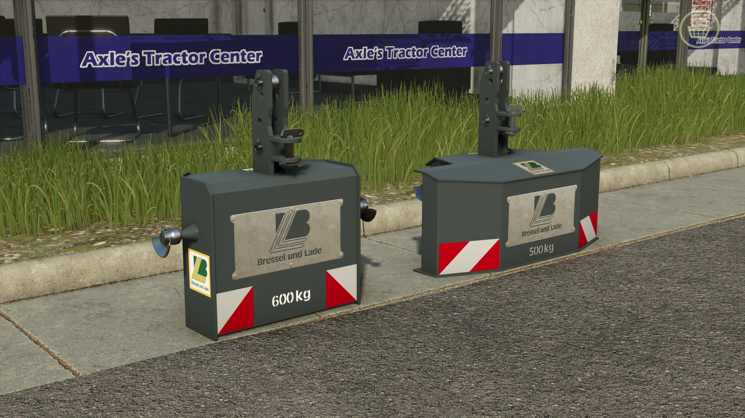 Bressel und Lade Klein-Gewichte G05 & G010