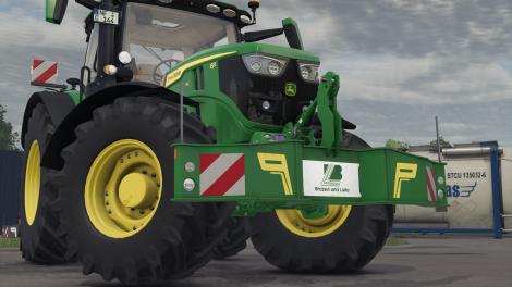 Bressel Und Lade Safetybumper 2400 G50 im John Deer Design