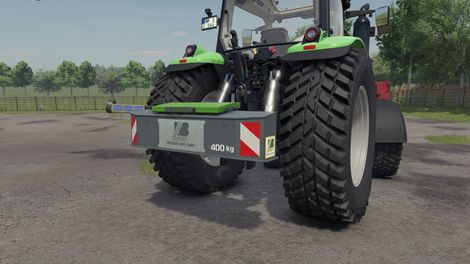 Bressel und Lade G35 - Front- & Heckgewicht mit Staufach