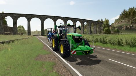 Tractorbumper Safety Weight Plus im John Deer Design