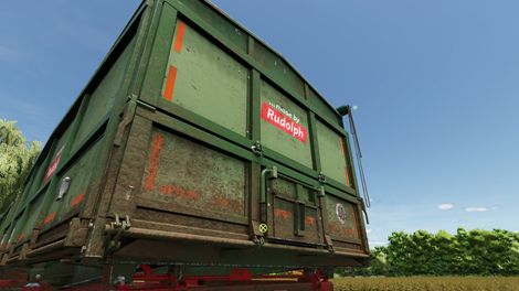 Rudolph DK 280 W mit Dirt Textur Hinten